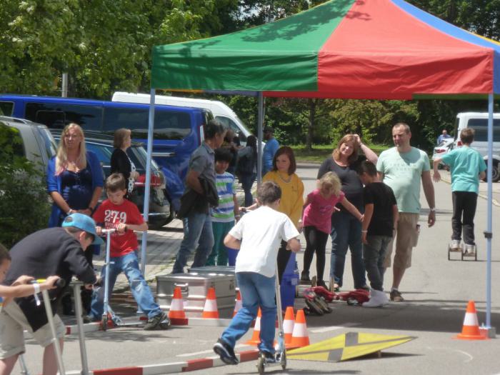 Rollerparcours „Kinder in Bewegung“