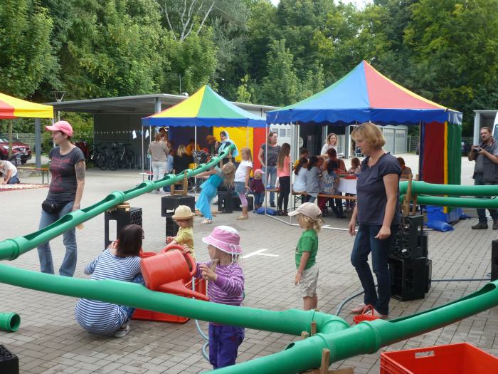 Wasserbaustelle