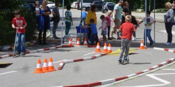 Rollerparcours „Kinder in Bewegung“