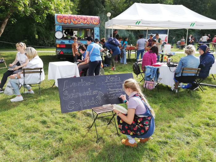 Abenteuerküche auf dem Kinderspielfestival in Sindelfingen 2023